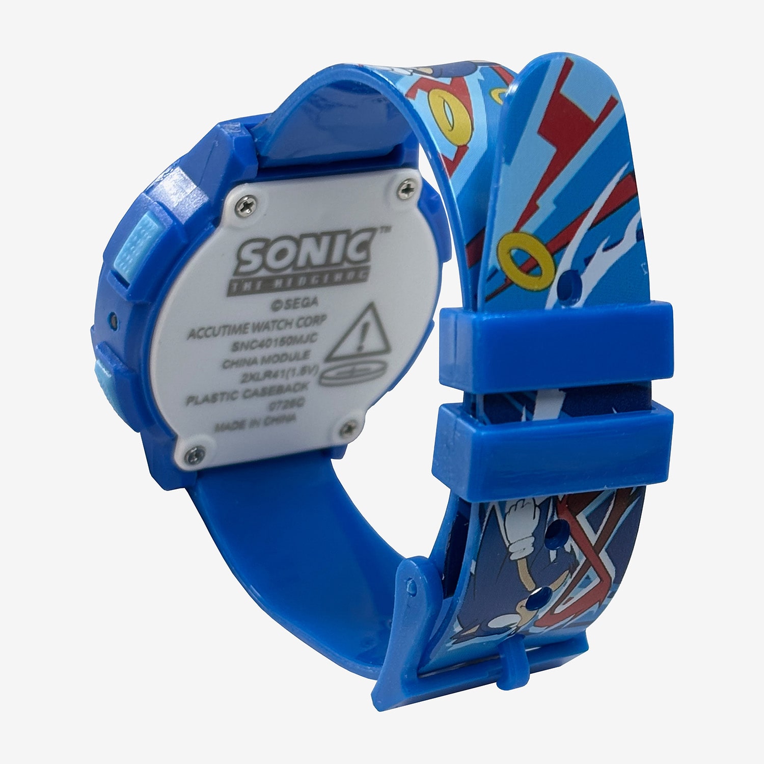 Kids Character Set Sonic the Hedgehog Unisex Multicolor 2-pc. Watch Boxed Set Snc40150mjc