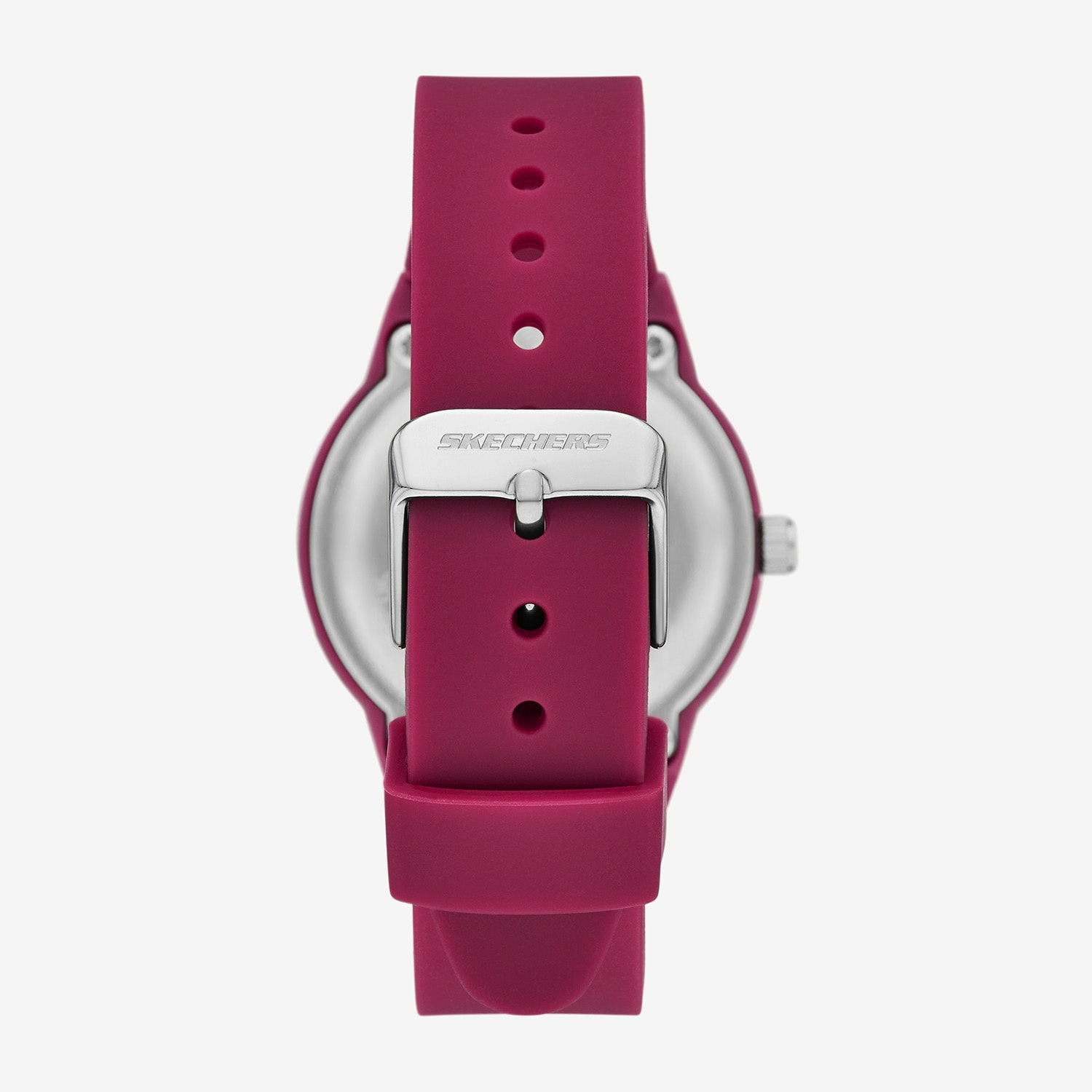 Skechers Hillview Womens Red Strap Watch Sr6406
