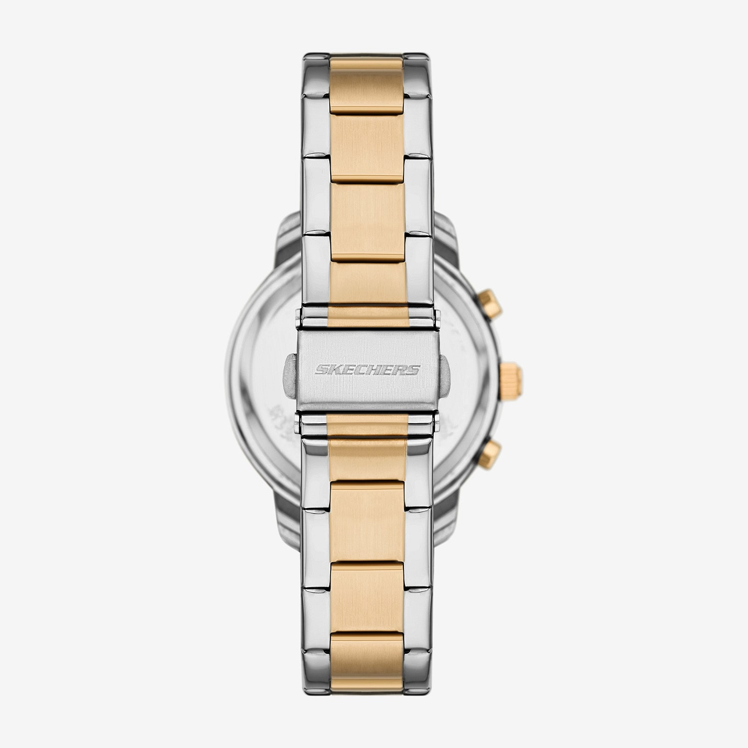 Skechers Laurelwood Womens Chronograph Two Tone Bracelet Watch Sr6391
