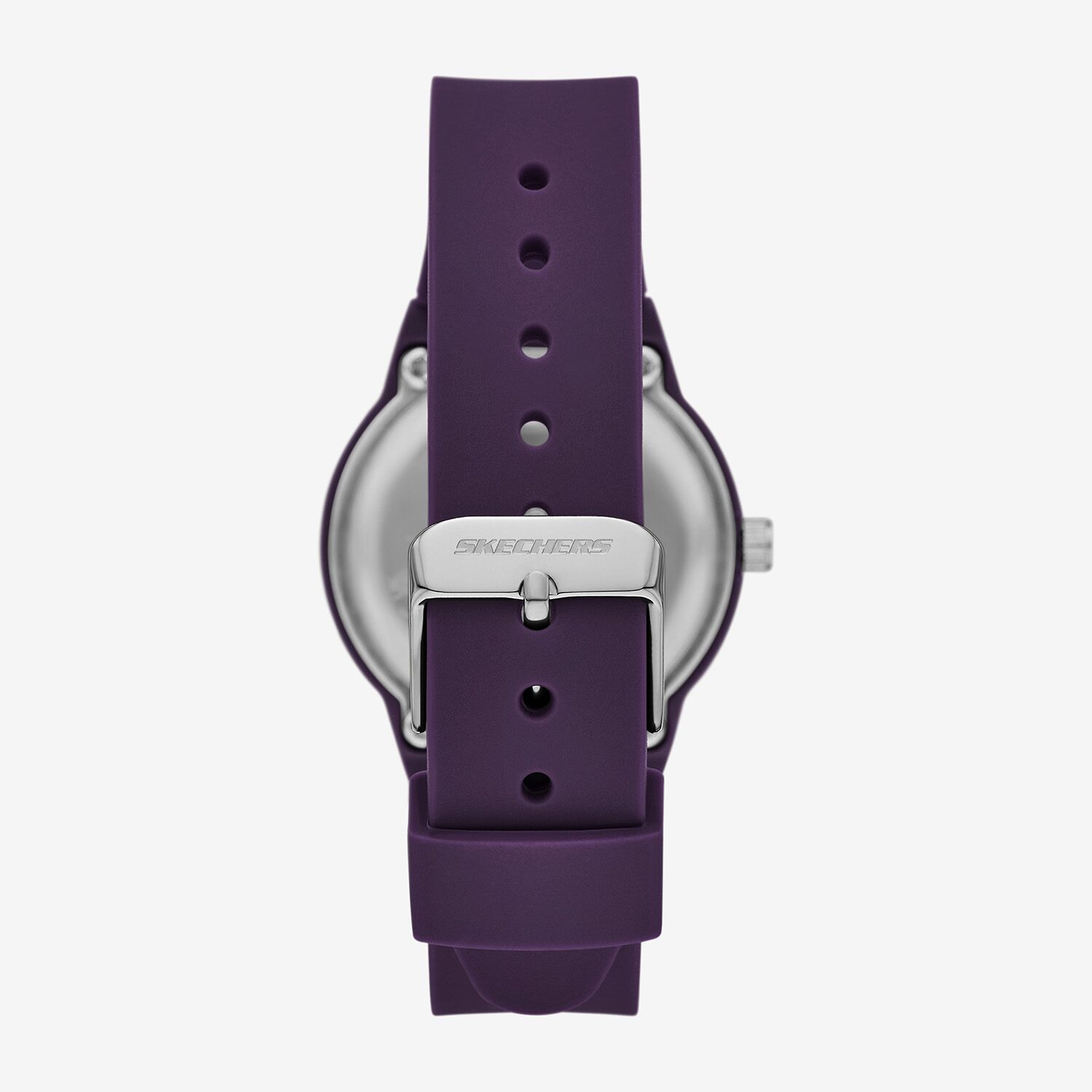Skechers Hillview Womens Purple Strap Watch Sr6419