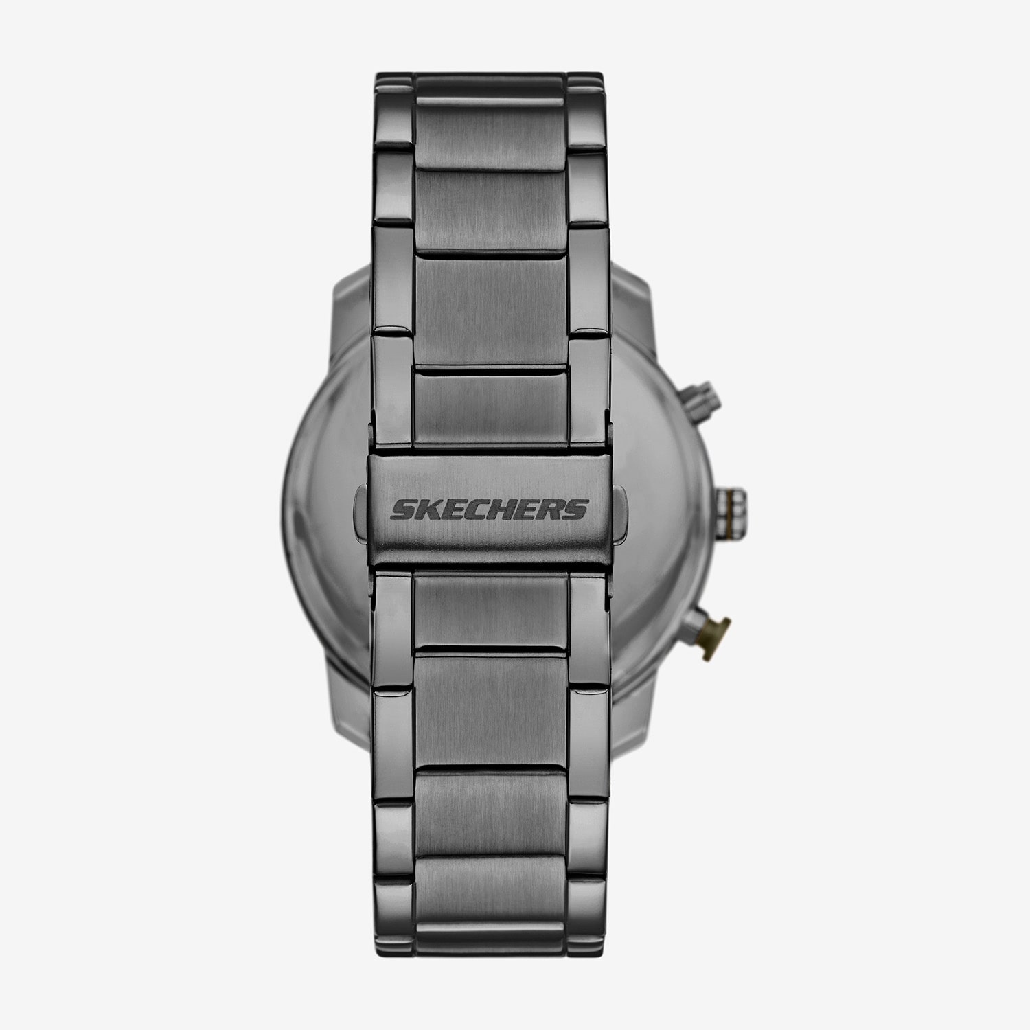 Skechers Kildare Mens Chronograph Gray Stainless Steel Bracelet Watch Sr5302