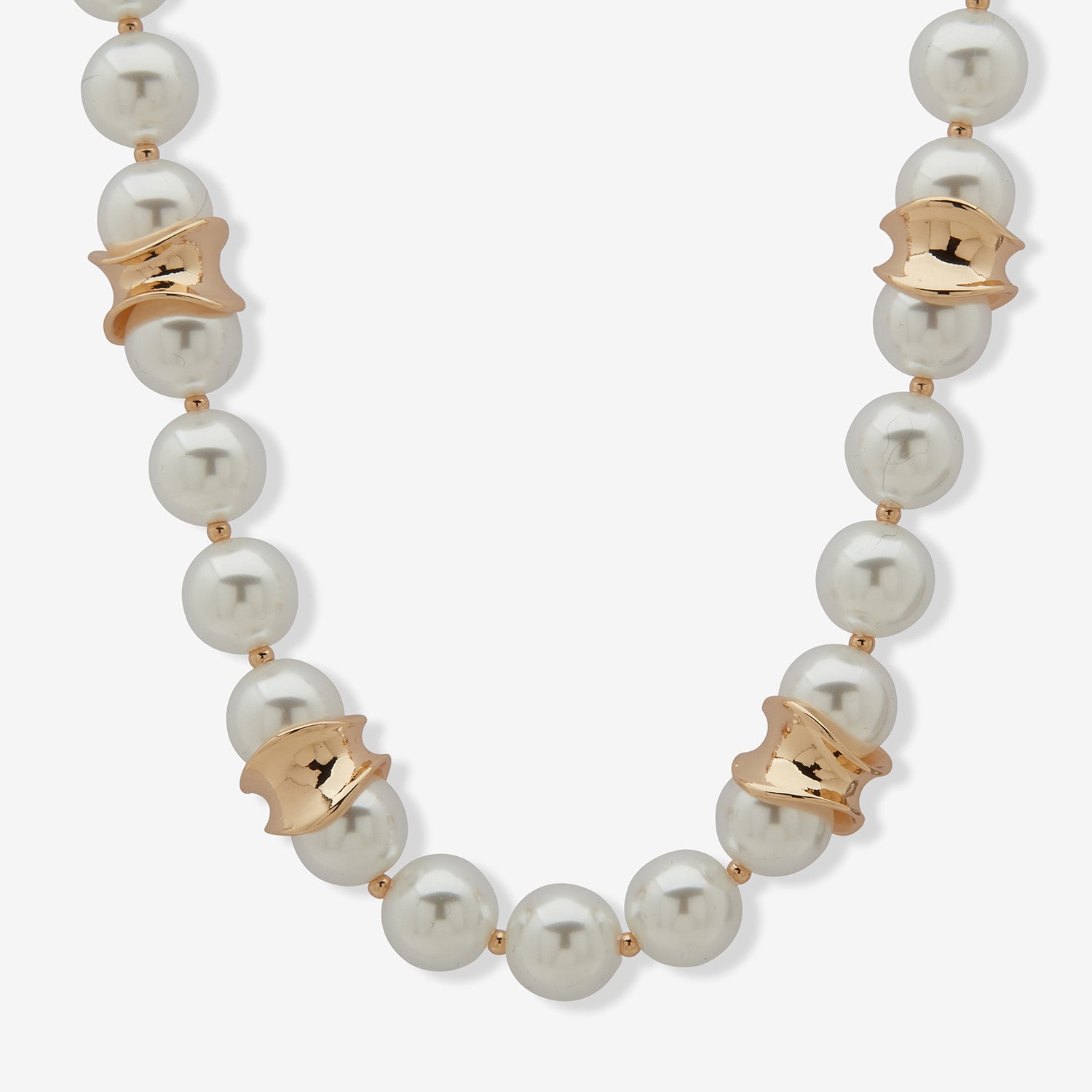 Worthington Womens 17 Inch Collar Necklace