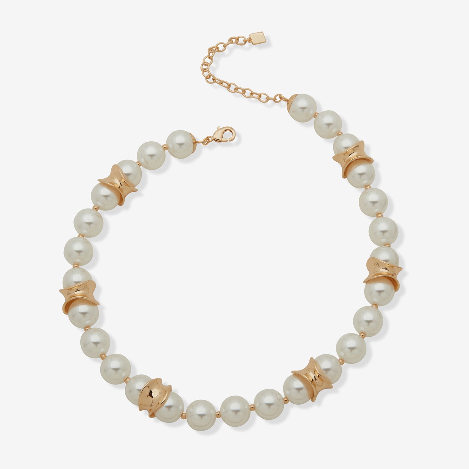 Worthington Womens 17 Inch Collar Necklace