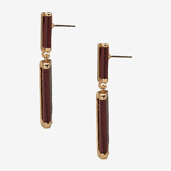 Worthington Womens Drop Earrings