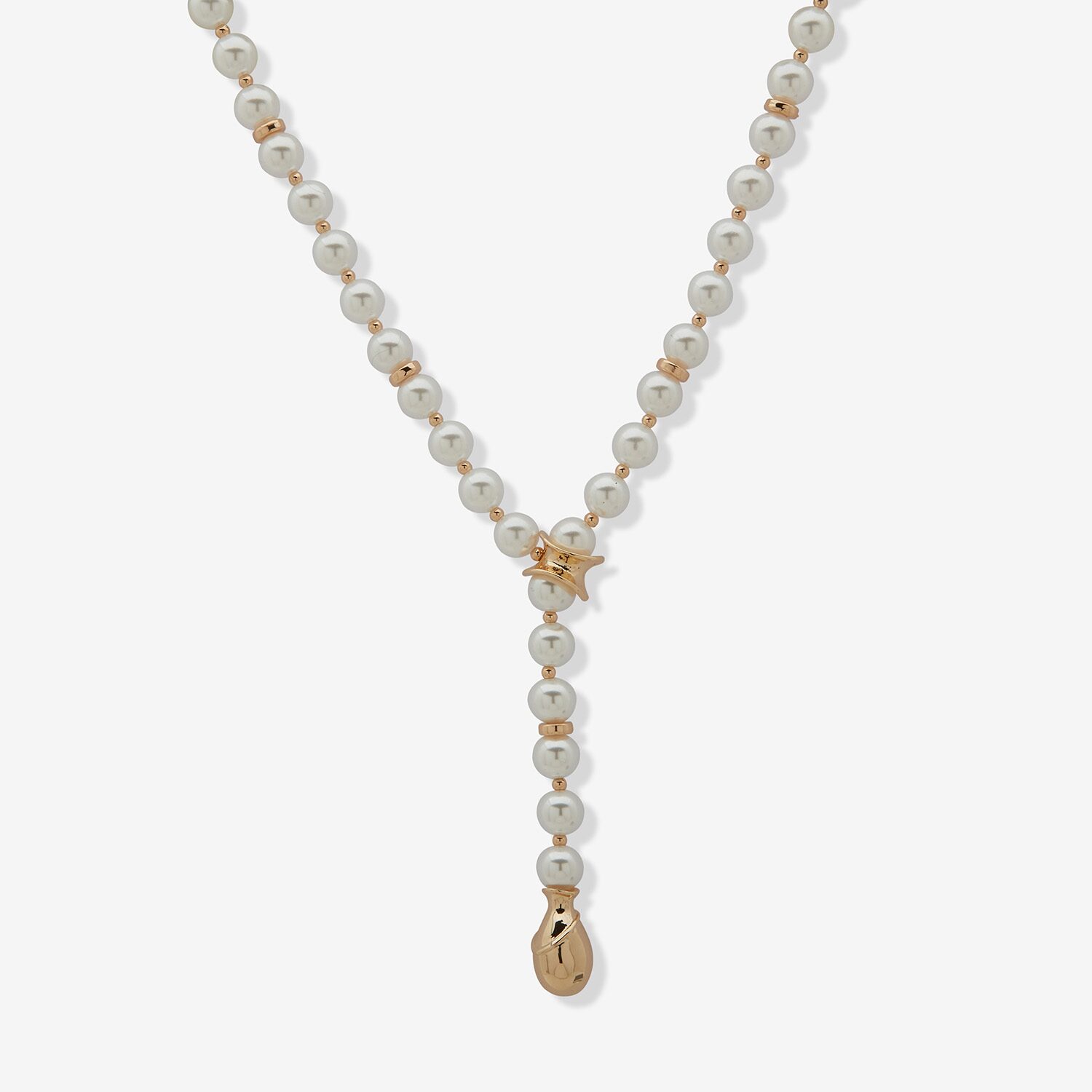Worthington Womens 18 Inch Strand Necklace