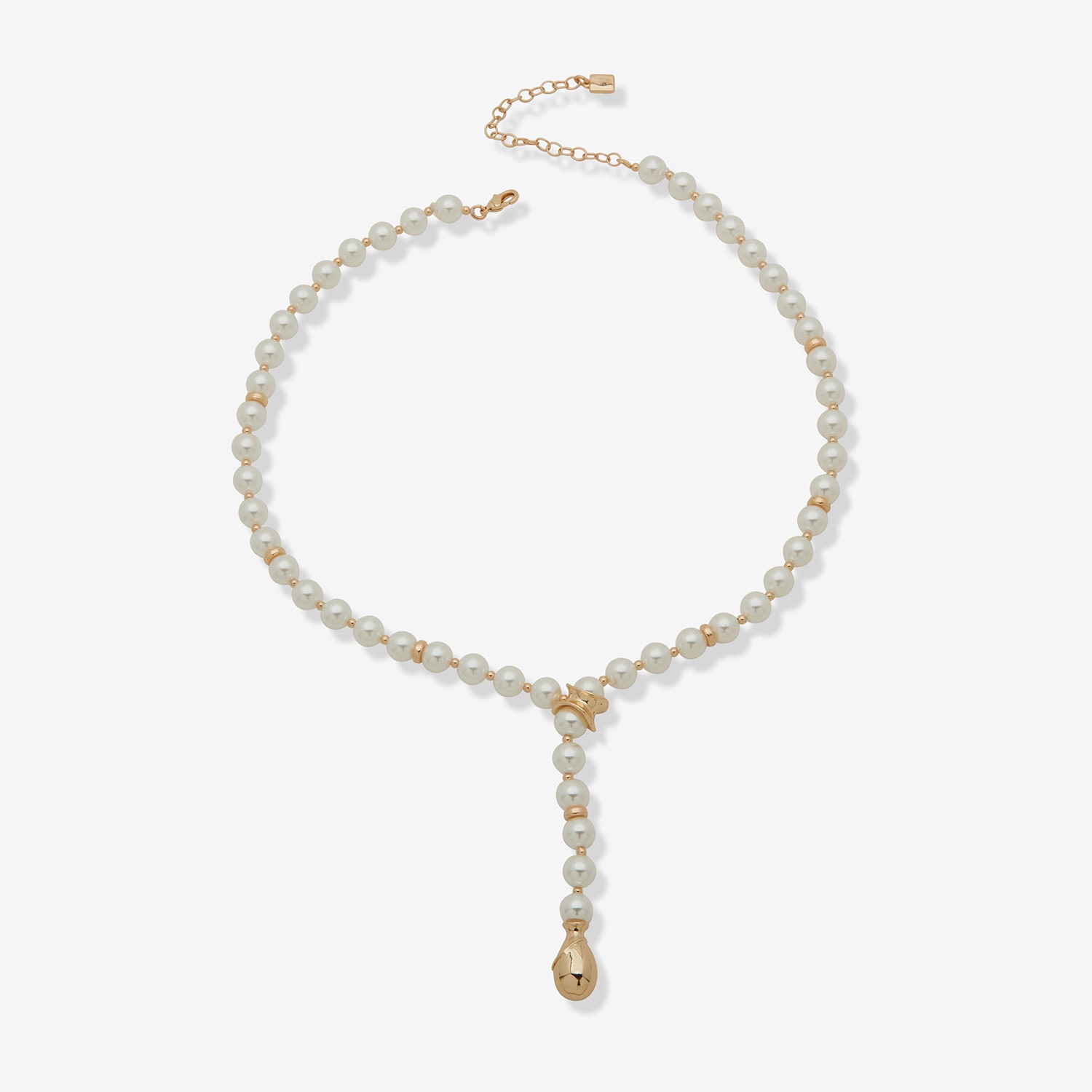 Worthington Womens 18 Inch Strand Necklace