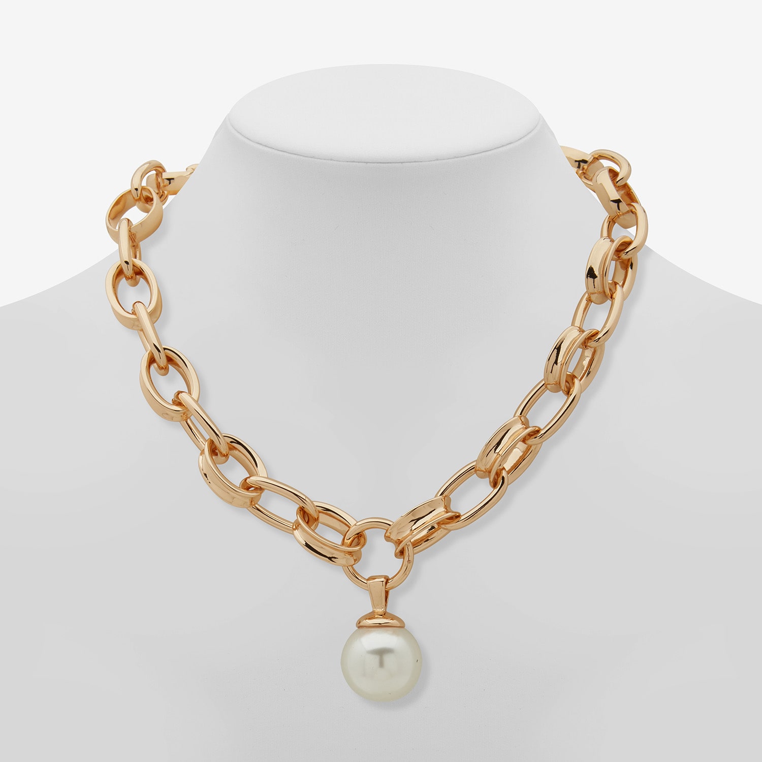 Worthington Womens 17 Inch Pendant Necklace