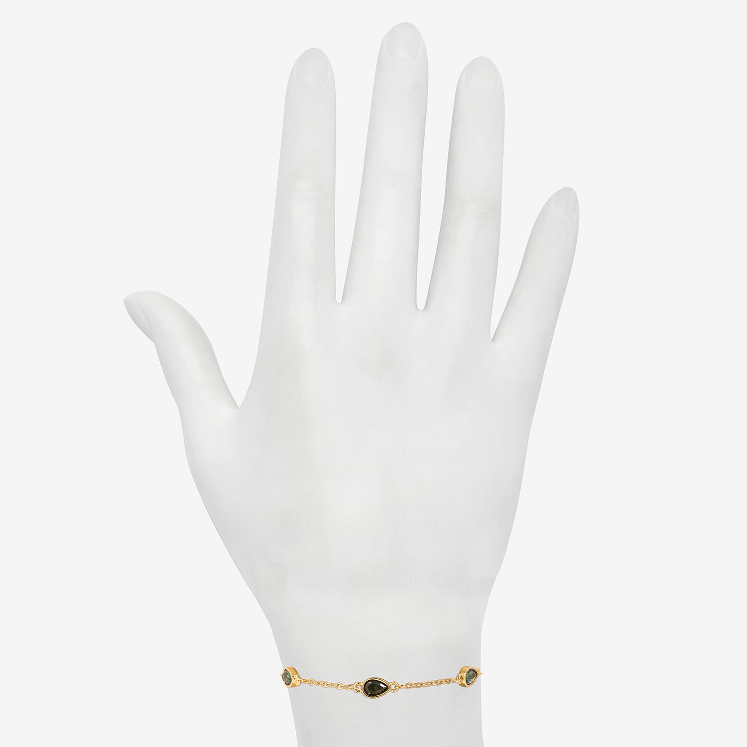 Bijoux Bar Womens 7 Inch Solid Link Chain Bracelet