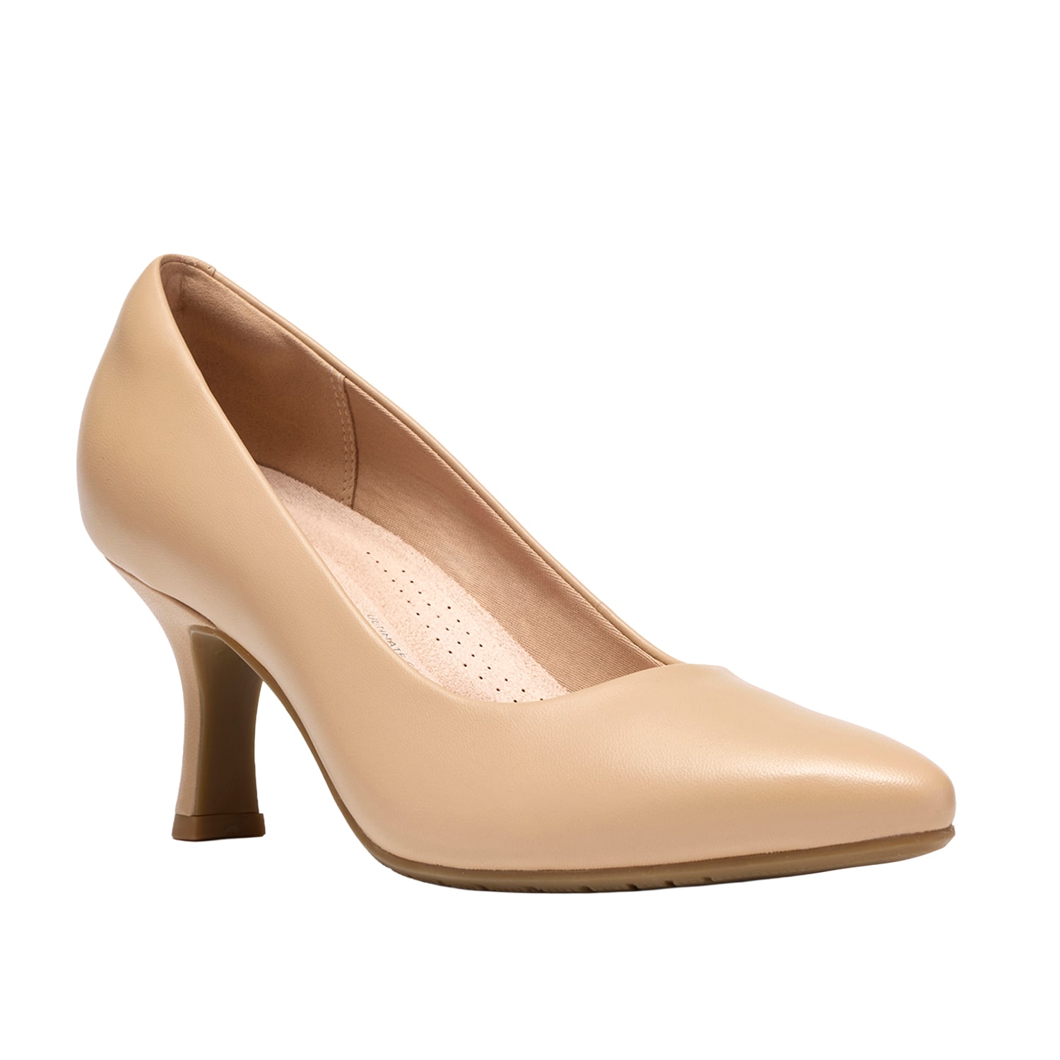 Clarks Kacelyn Lena Womens Pointed Closed Toe Flared Heel Pumps
