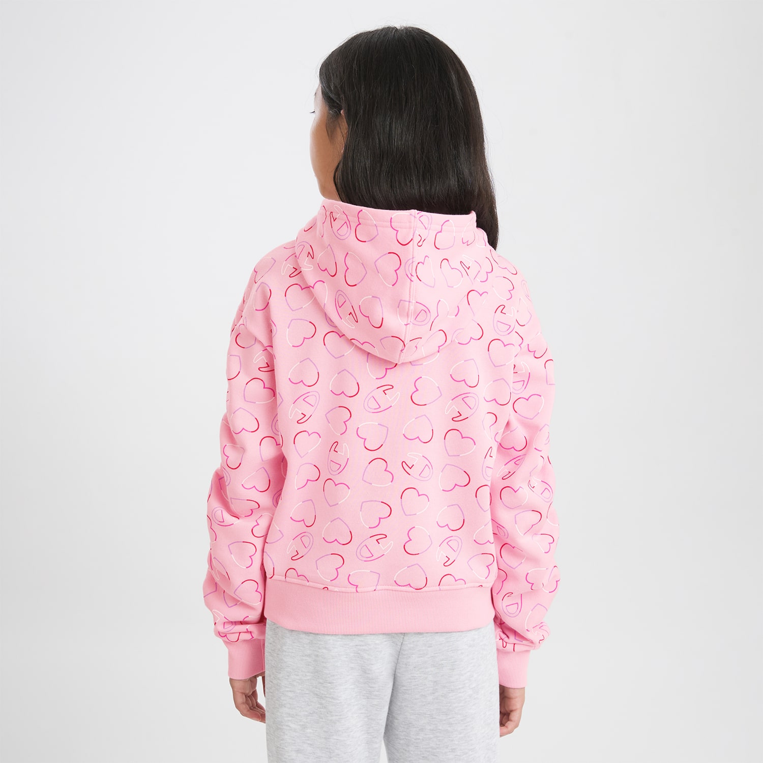 Champion Big Kid Girls Long Sleeve Fleece Active Hoodie