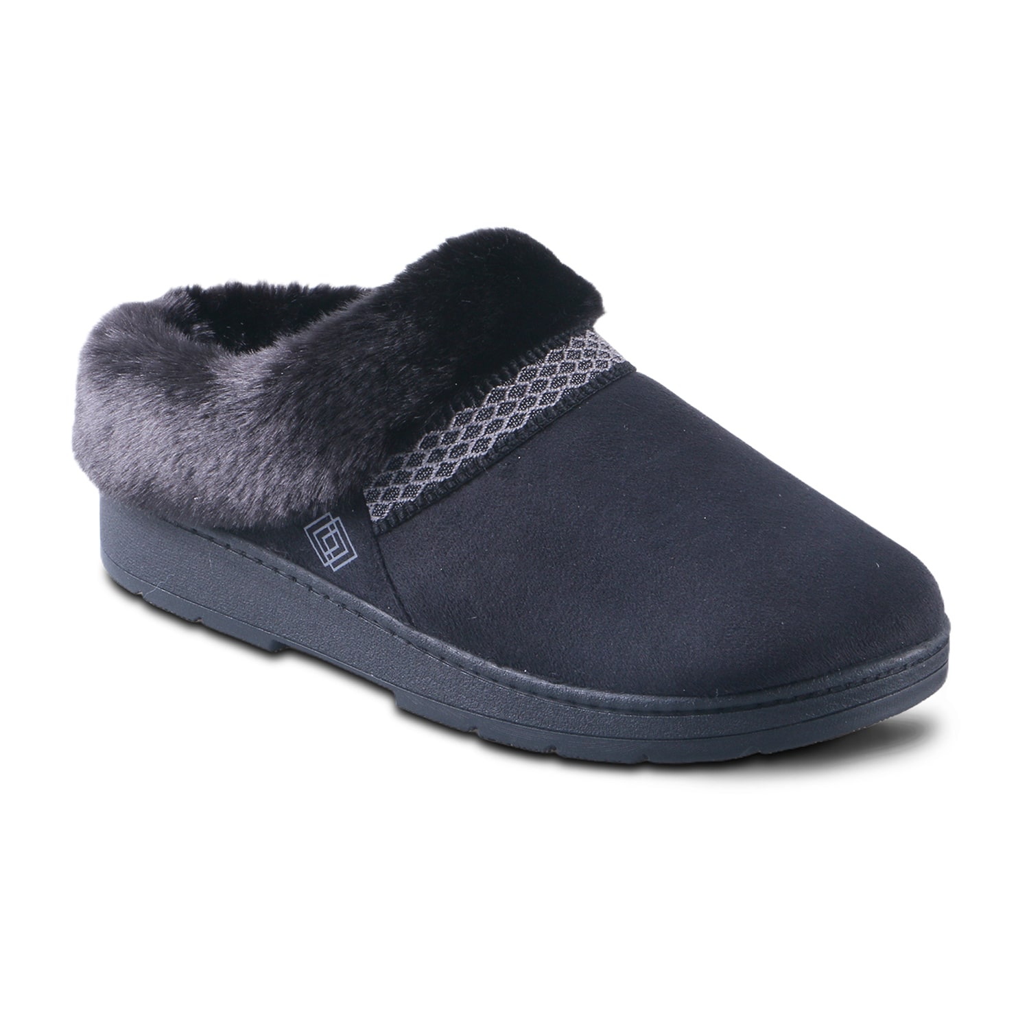 Isotoner Woodlands Womens Clog Slippers