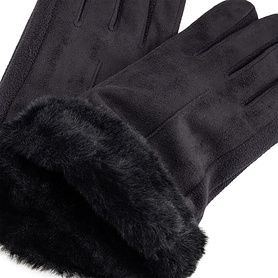 Isotoner Microsuede 1 Pair Touch Screen Enabled Gloves