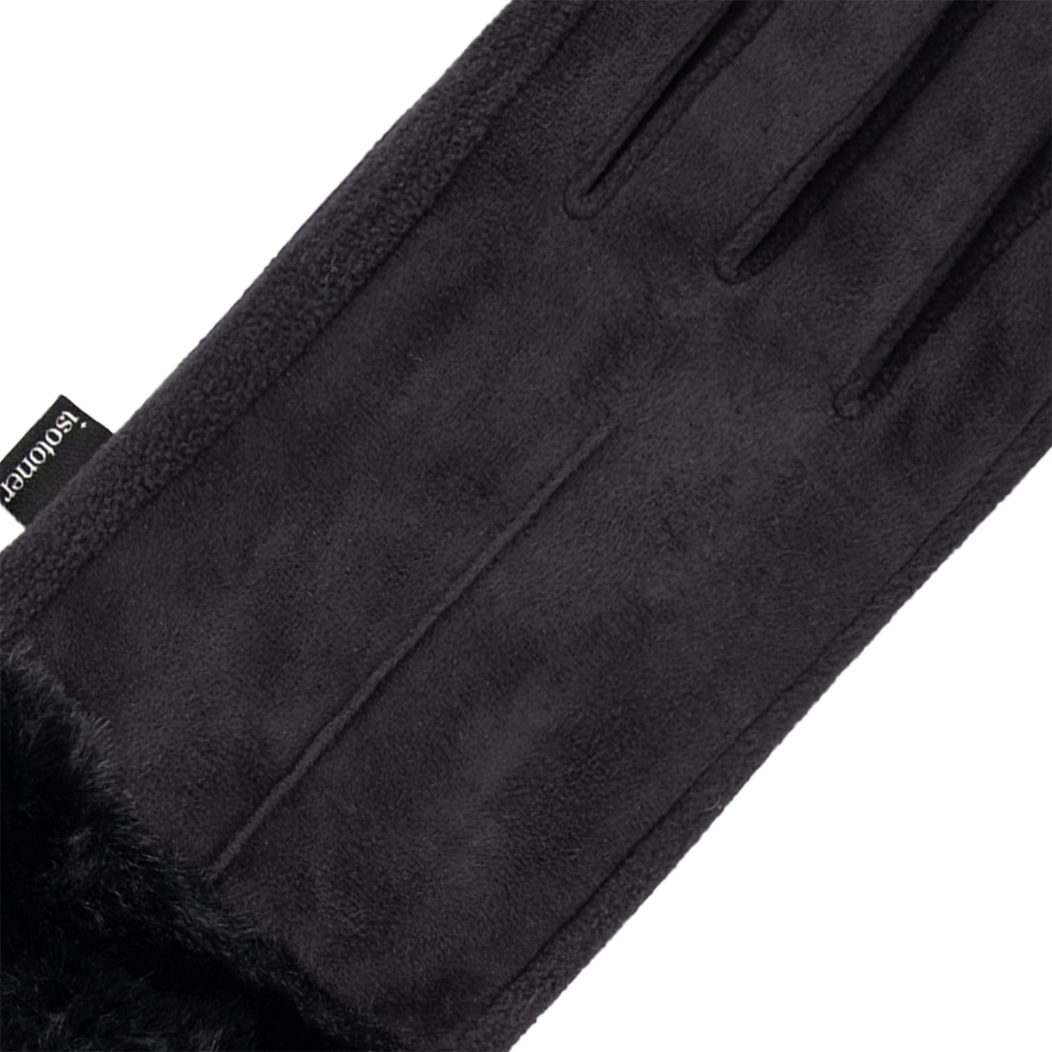 Isotoner Microsuede 1 Pair Touch Screen Enabled Gloves