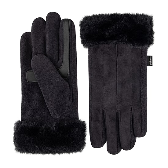 Isotoner Microsuede 1 Pair Touch Screen Enabled Gloves