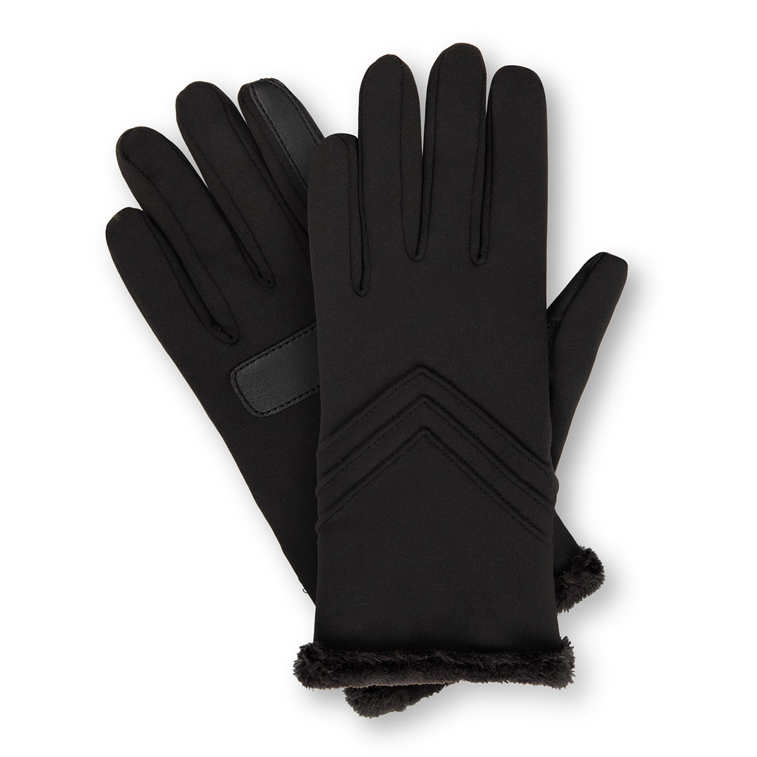 Isotoner Spandex 1 Pair Touch Screen Enabled Gloves