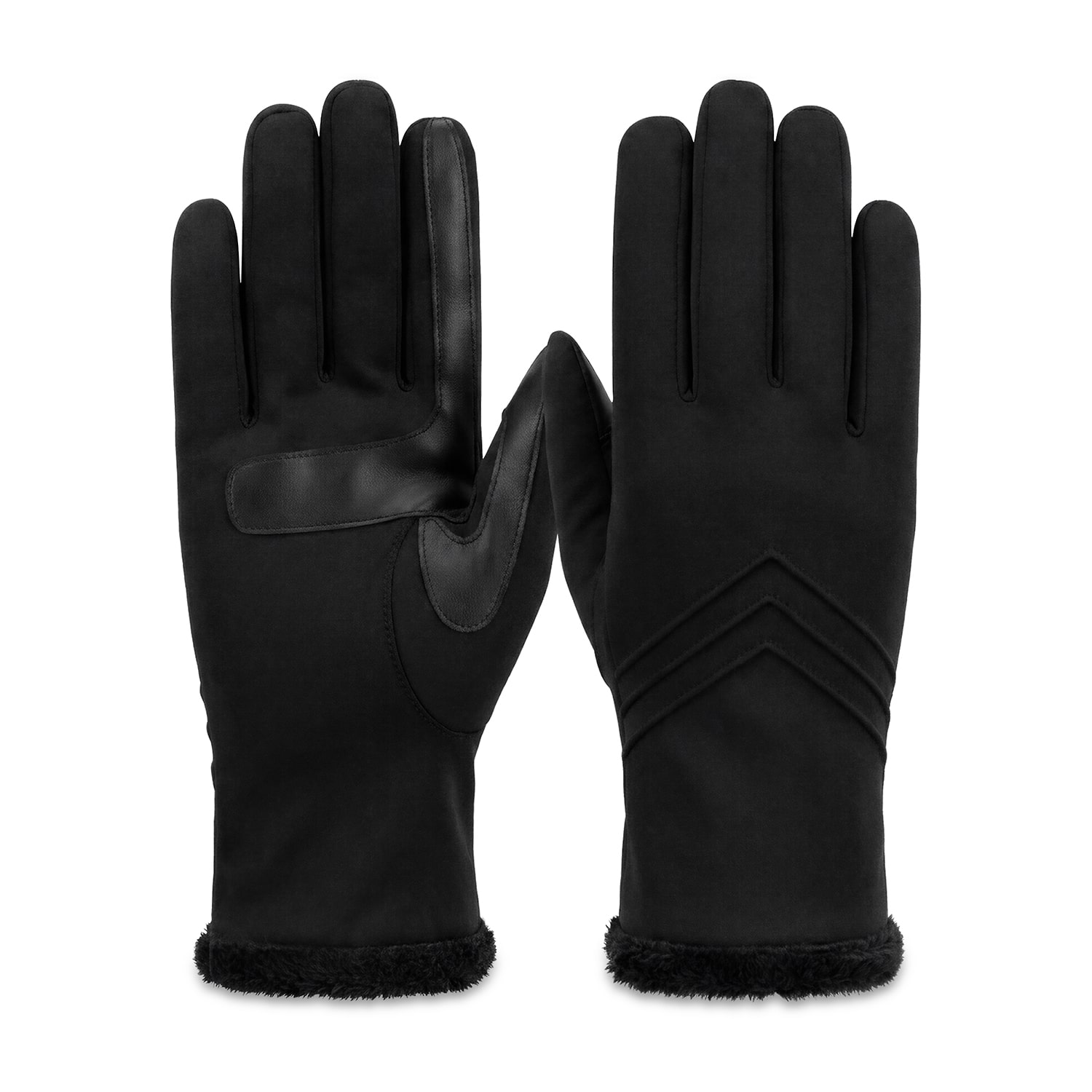 Isotoner Spandex 1 Pair Touch Screen Enabled Gloves
