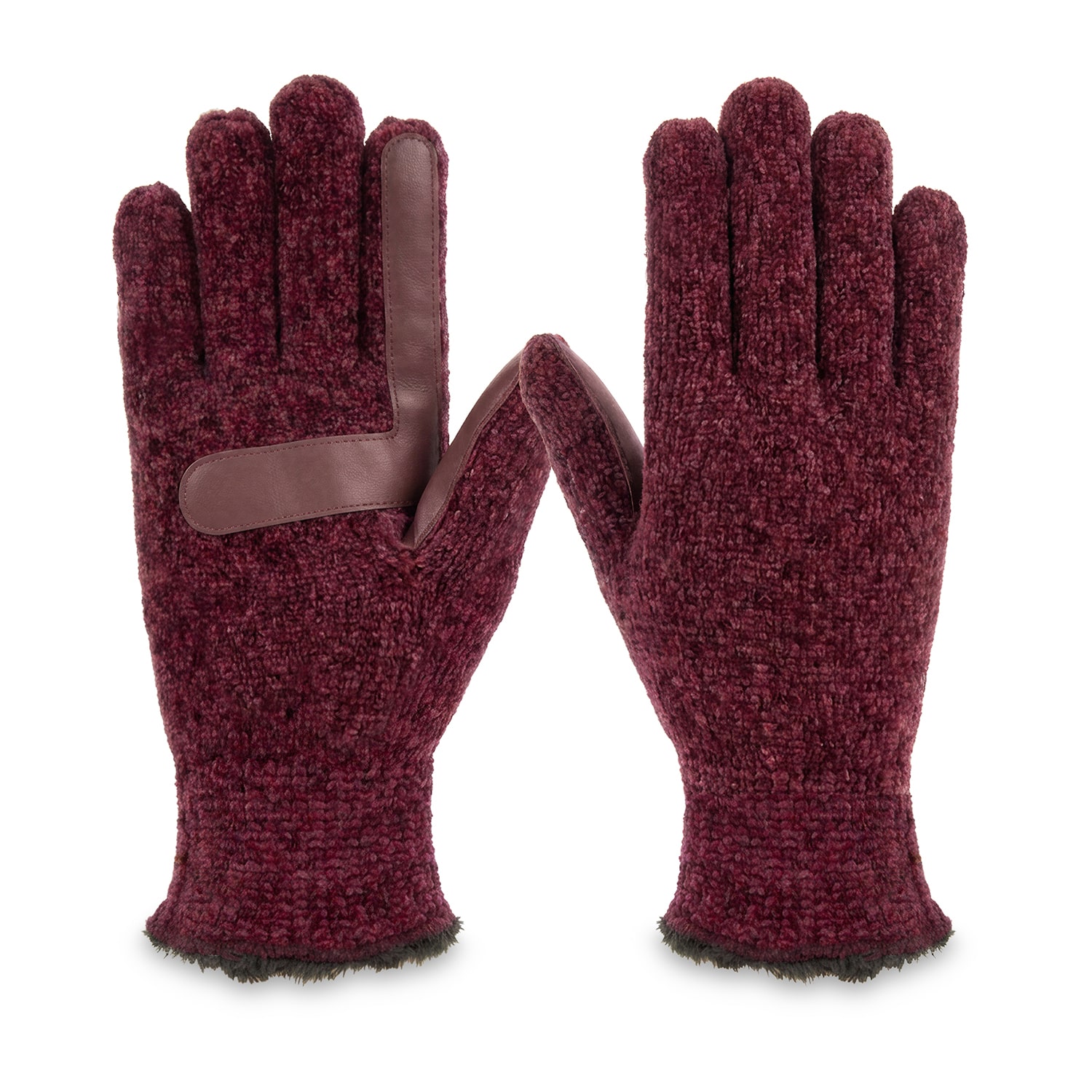 Isotoner Solid Chenille 1 Pair Gloves