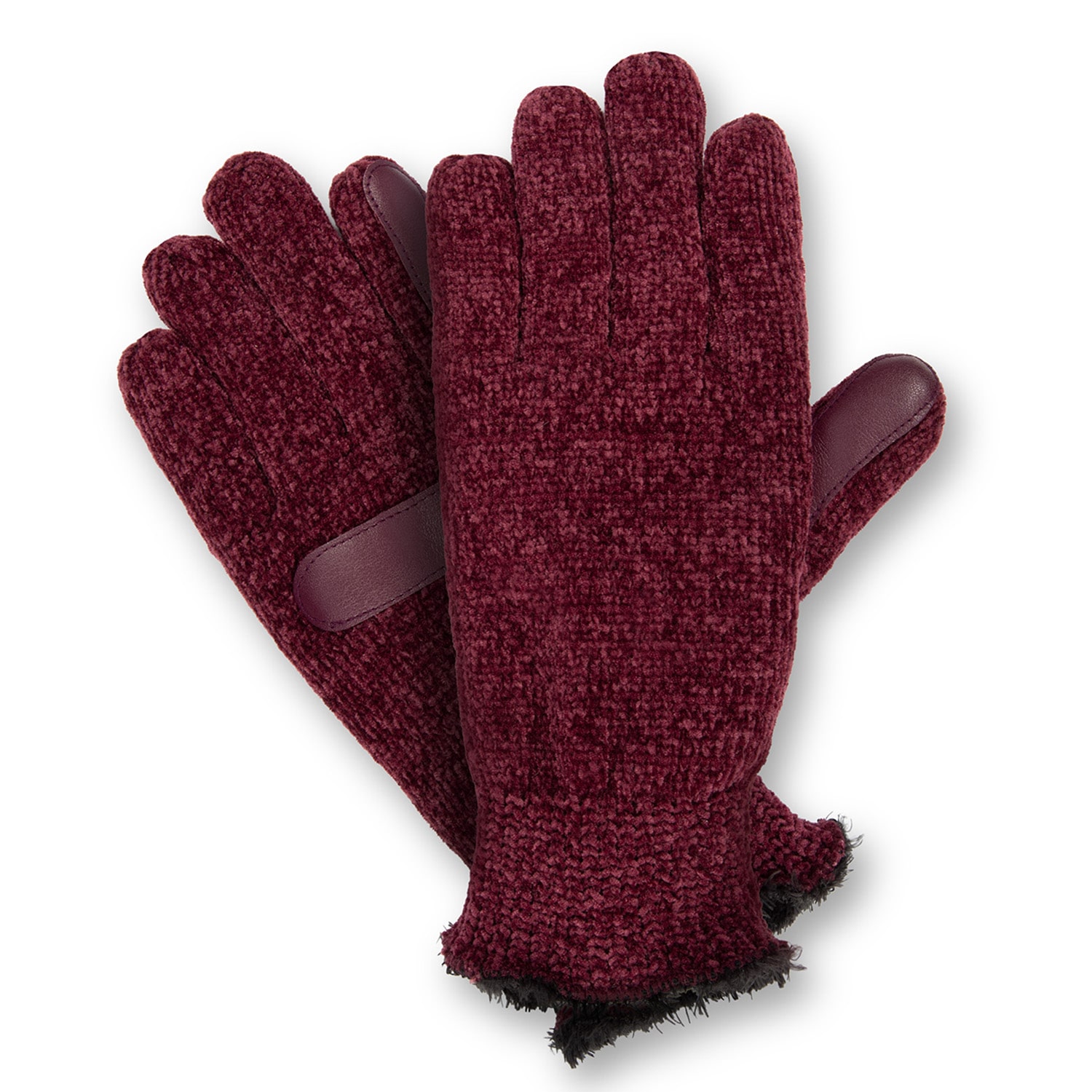 Isotoner Solid Chenille 1 Pair Gloves