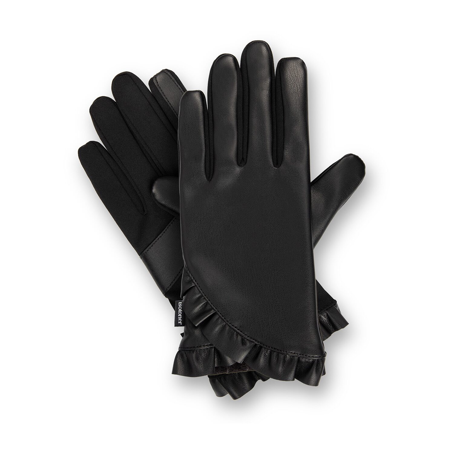 Isotoner Faux 1 Pair Touch Screen Enabled Gloves