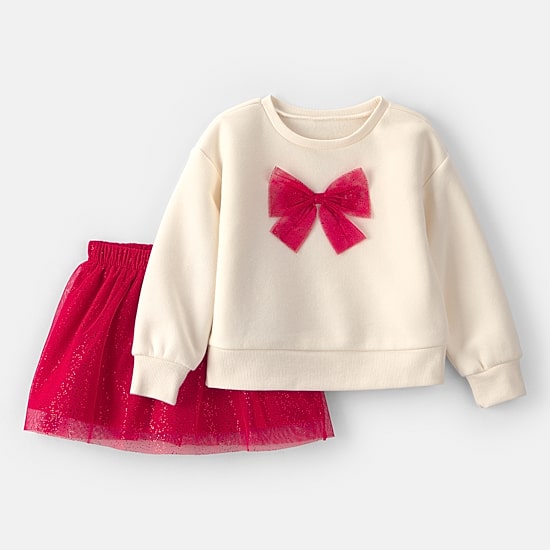 Carter's Toddler Girls Knit 2-pc. Skort Set