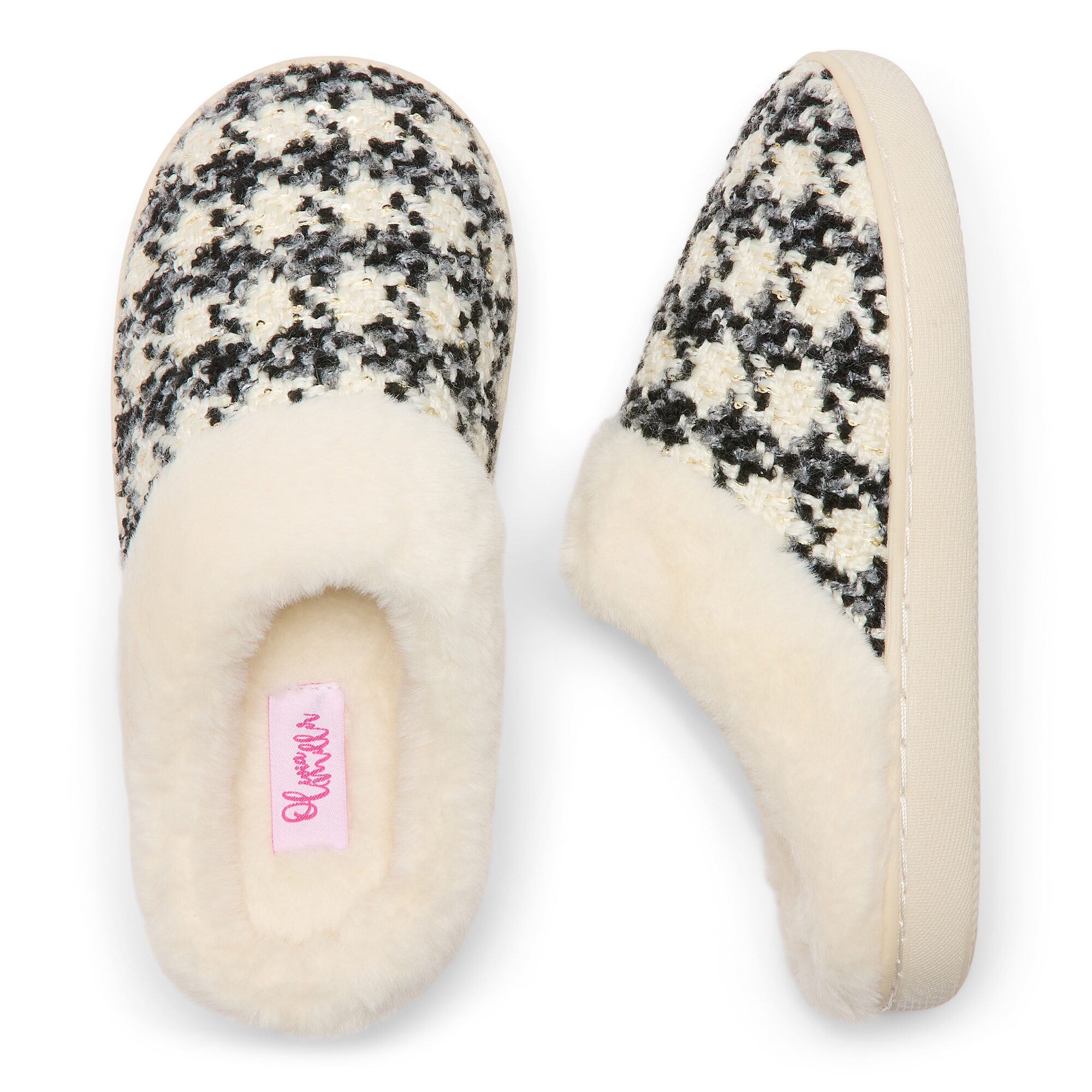 Olivia Miller Buffalo Womens Slip-On Slippers