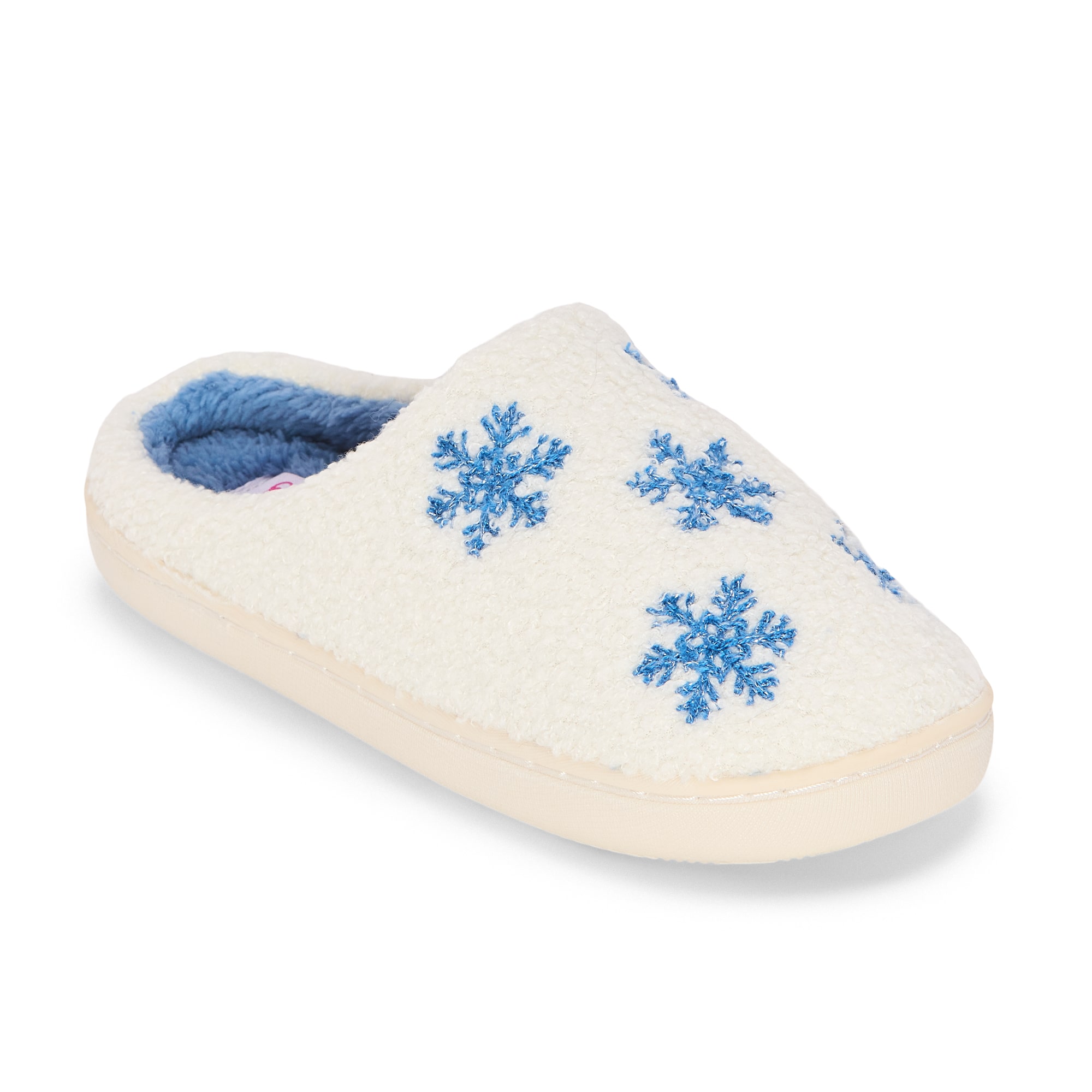 Olivia Miller Xmas Tree Womens Slip-On Slippers
