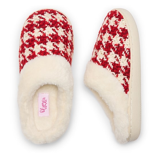 Olivia Miller Buffalo Womens Slip-On Slippers