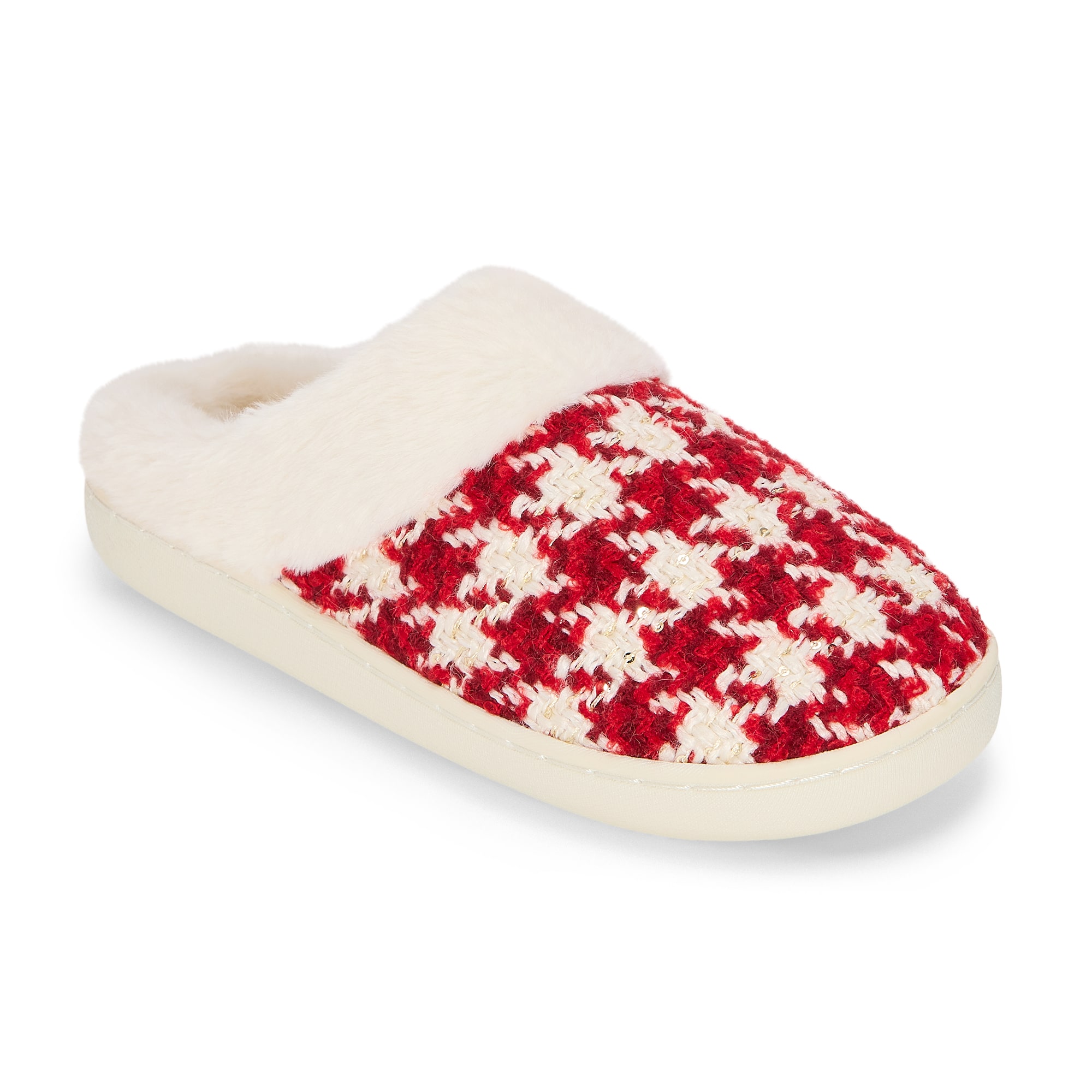 Olivia Miller Buffalo Womens Slip-On Slippers