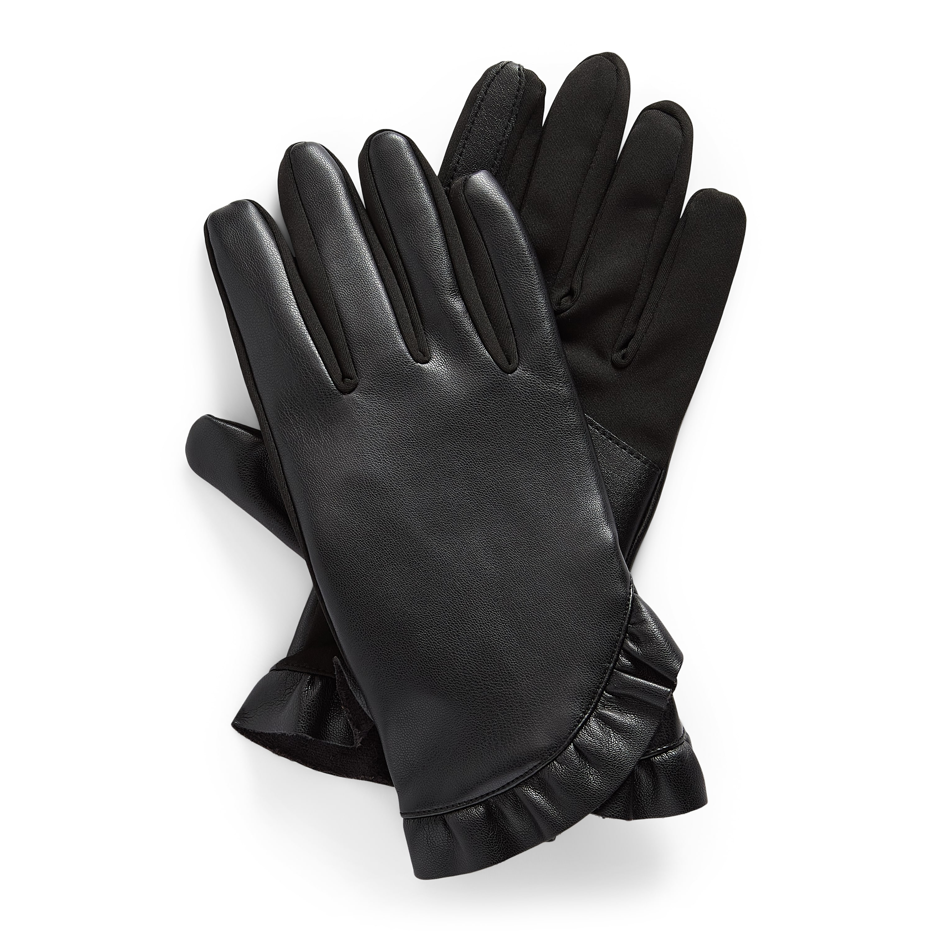 Isotoner Faux 1 Pair Touch Screen Enabled Gloves