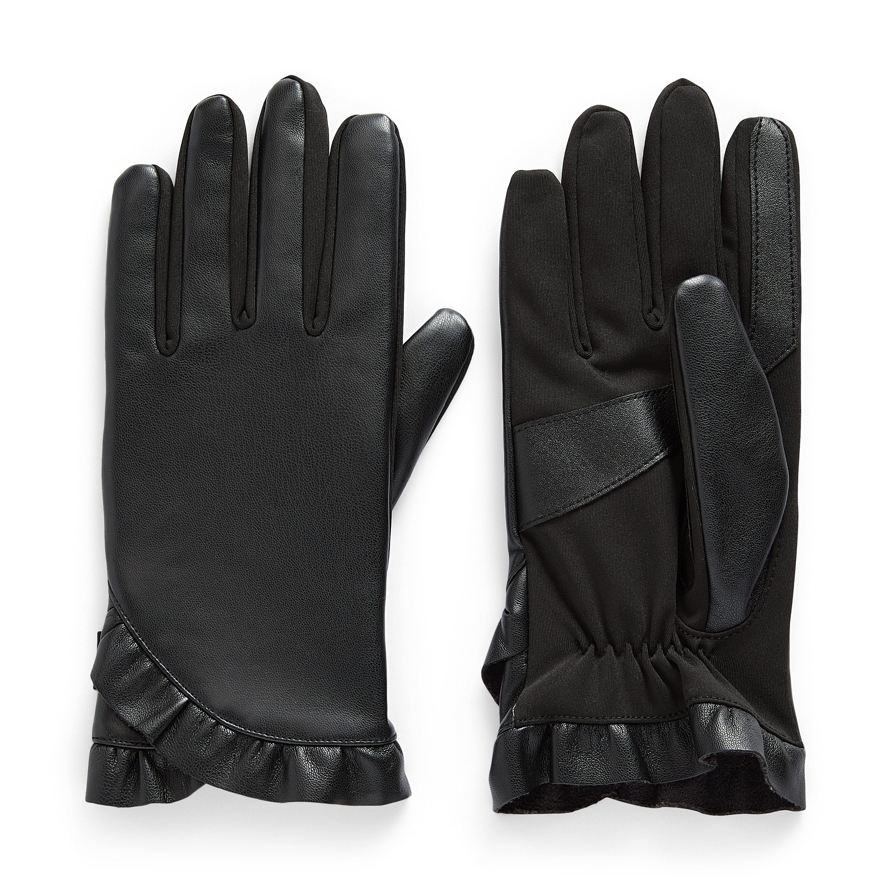 Isotoner Faux 1 Pair Touch Screen Enabled Gloves