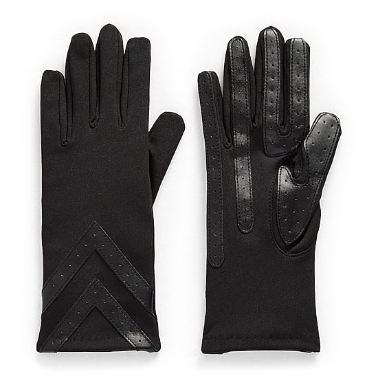 Isotoner Chevron 1 Pair Gloves