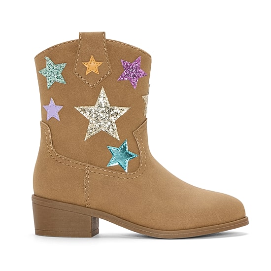 Thereabouts Little & Big Kid Girls Jolene Block Heel Cowboy Boots