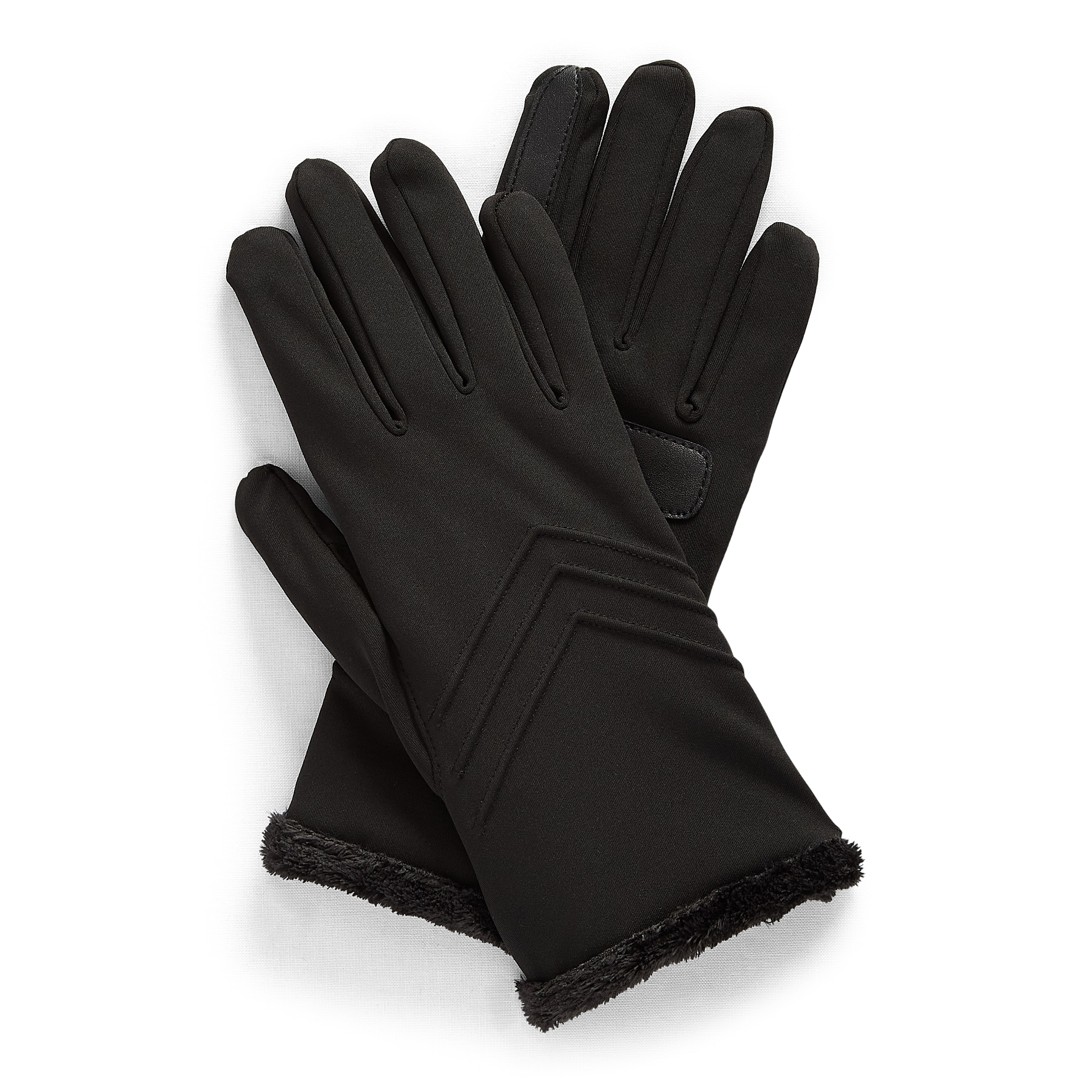 Isotoner Spandex 1 Pair Touch Screen Enabled Gloves