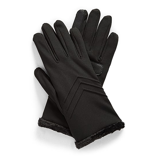 Isotoner Spandex 1 Pair Touch Screen Enabled Gloves