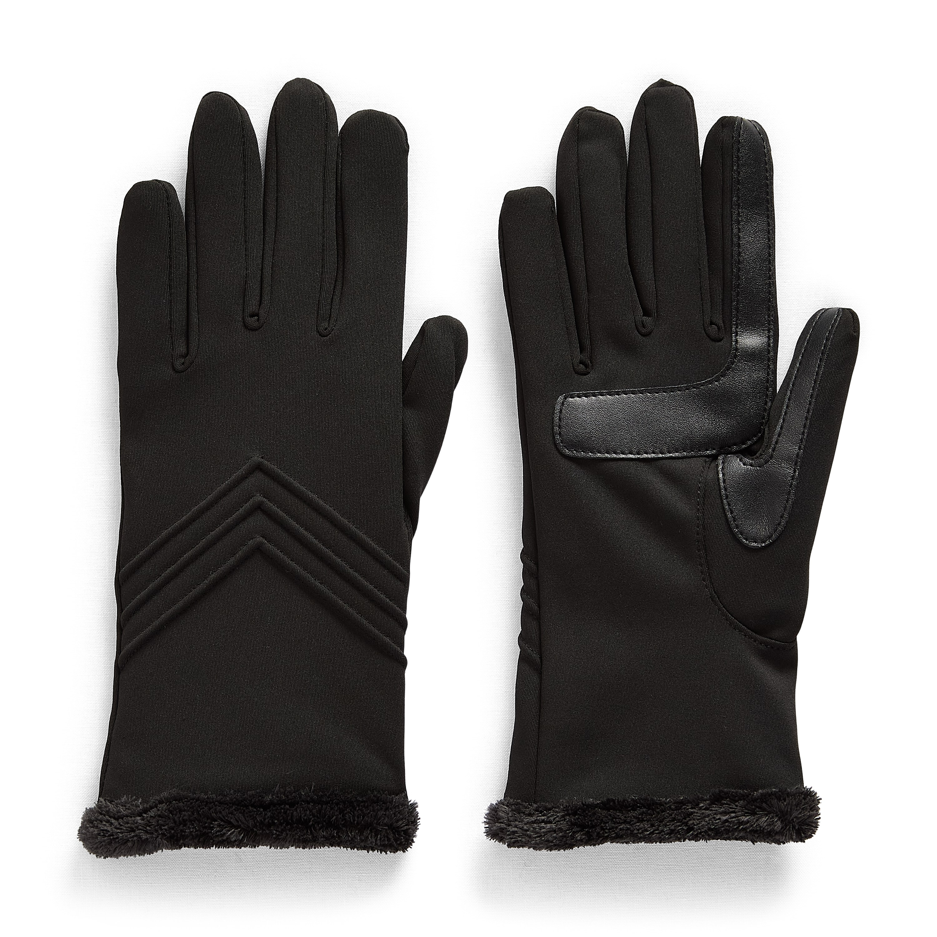 Isotoner Spandex 1 Pair Touch Screen Enabled Gloves