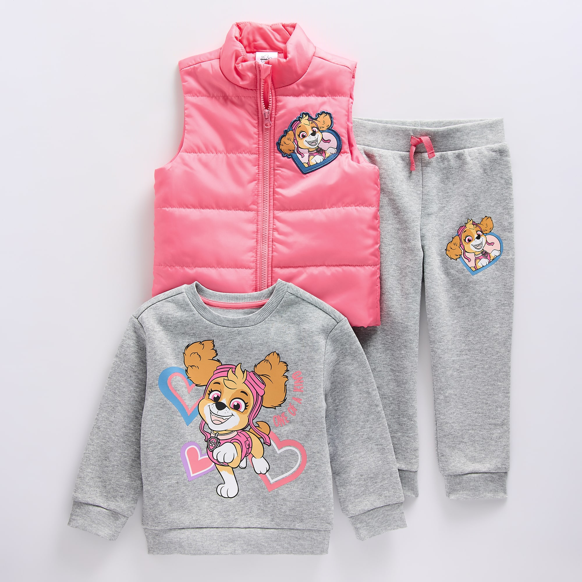 Toddler Girls Paw Patrol Fleece 3-pc. Pant Set
