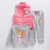 Toddler Girls Paw Patrol Fleece 3-pc. Pant Set