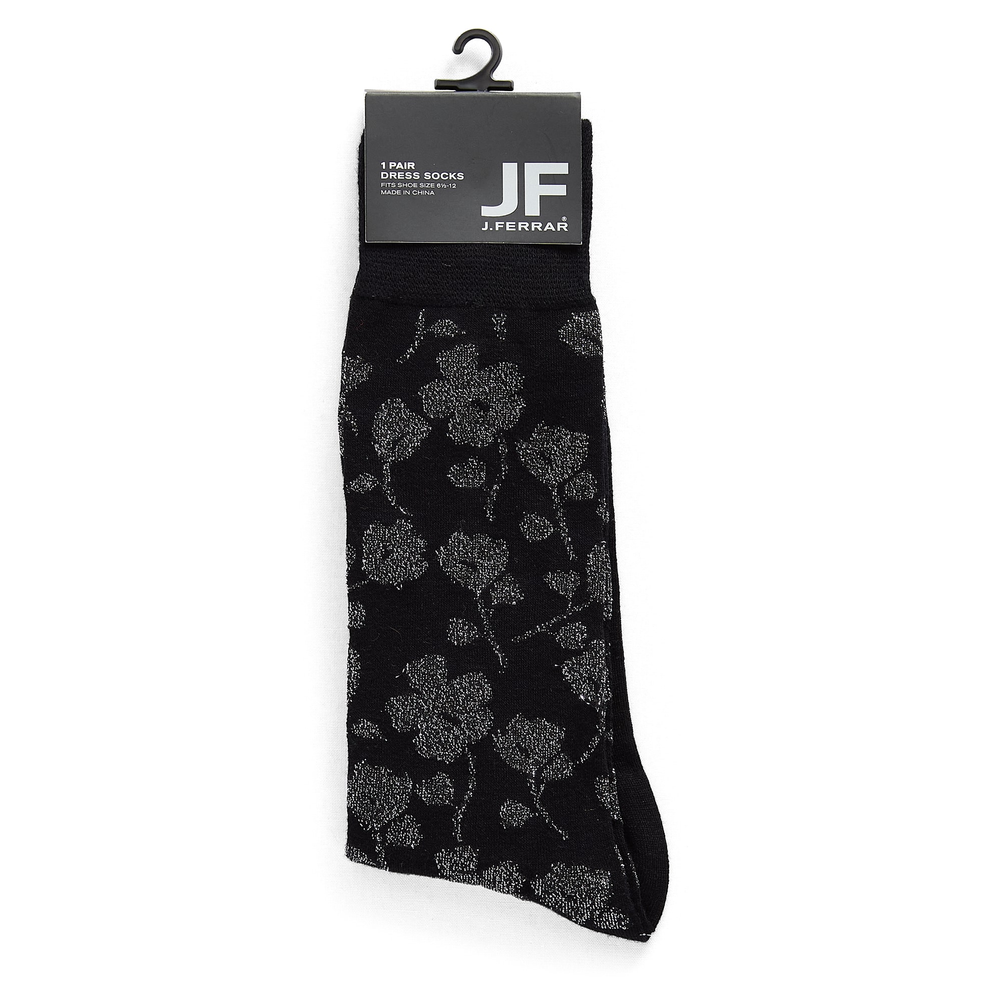 J. Ferrar Mens 1 Pair Crew Socks