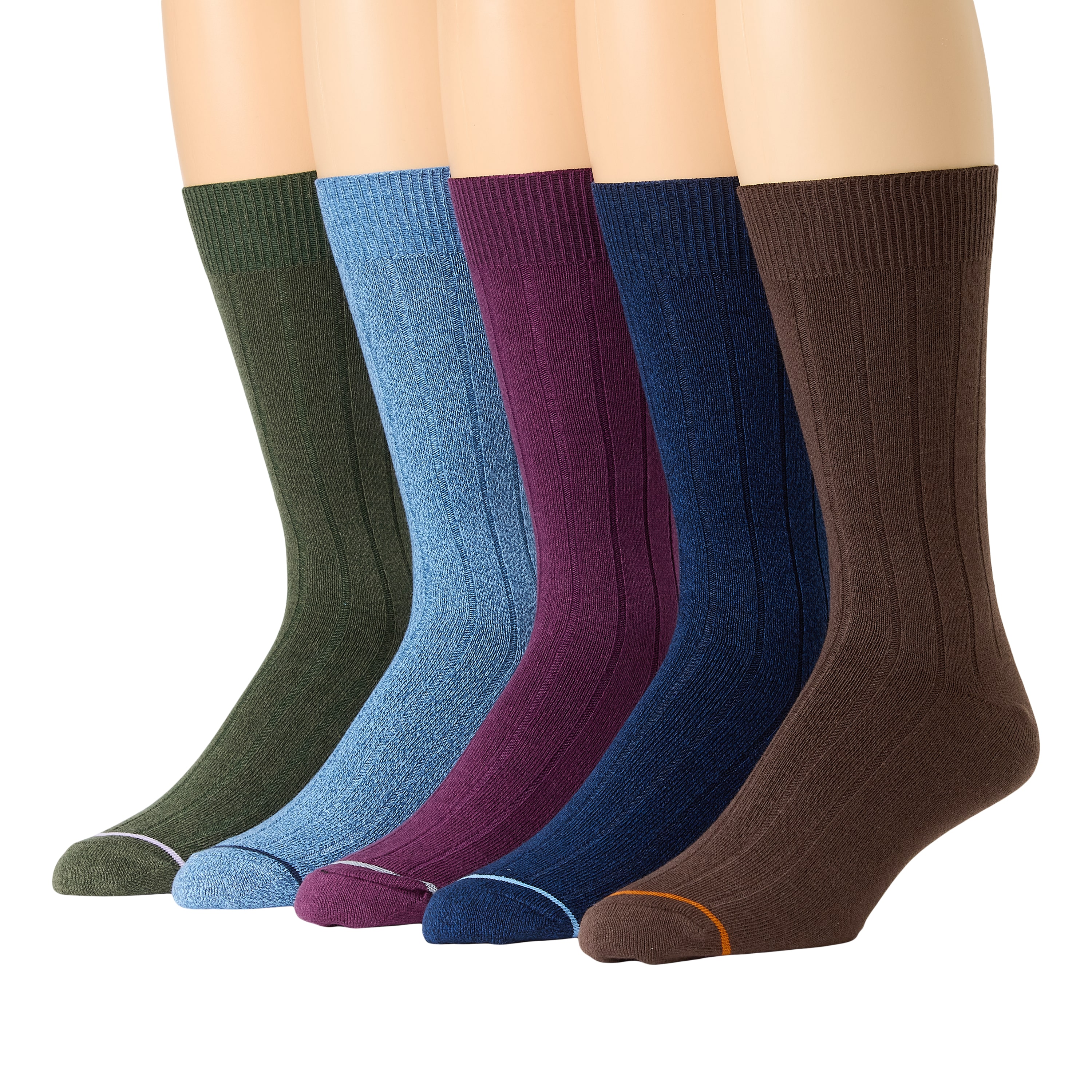Stafford Mens 5-pc. Crew Socks