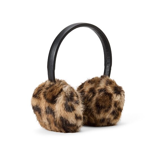 Collection Xiix Jingle Ball Bow Faux Fur Womens Ear Muffs