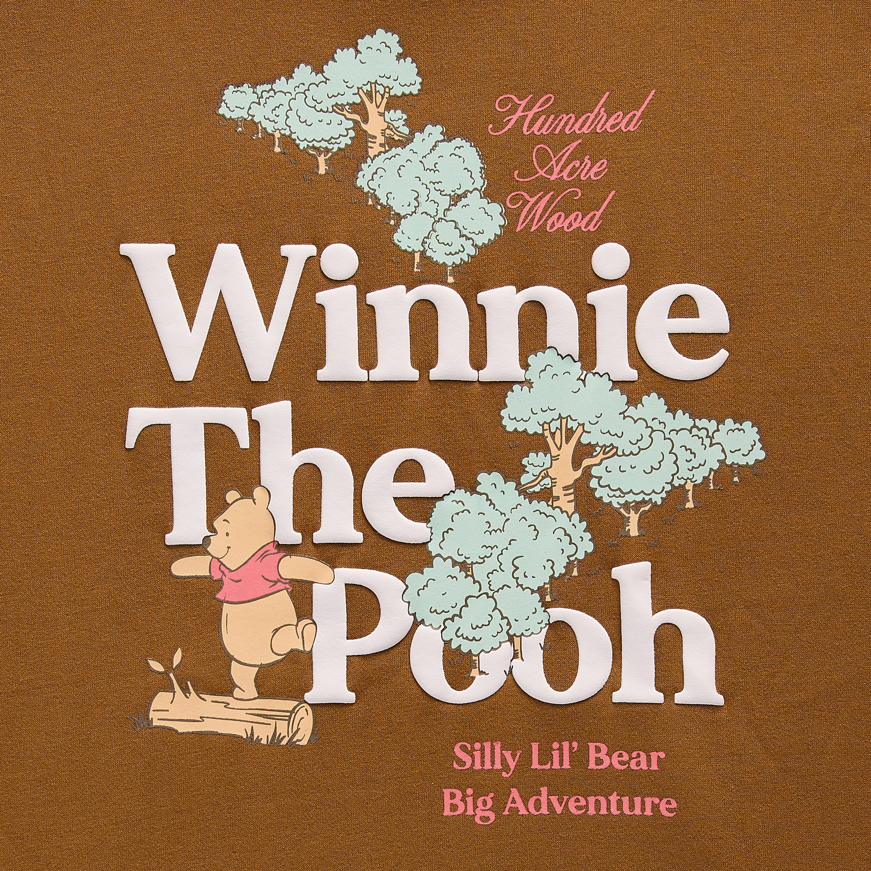 Winnie The Pooh Hoodie Womens Juniors Long Sleeve Fleece
