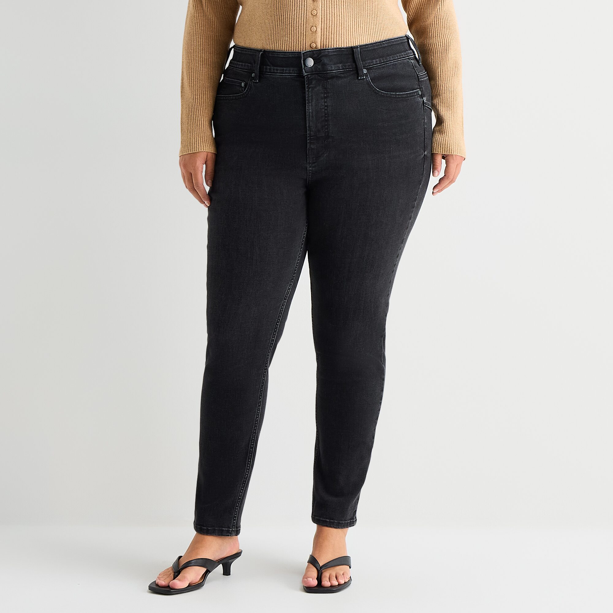 A.N.A Womens High Rise Skinny Fit Jean