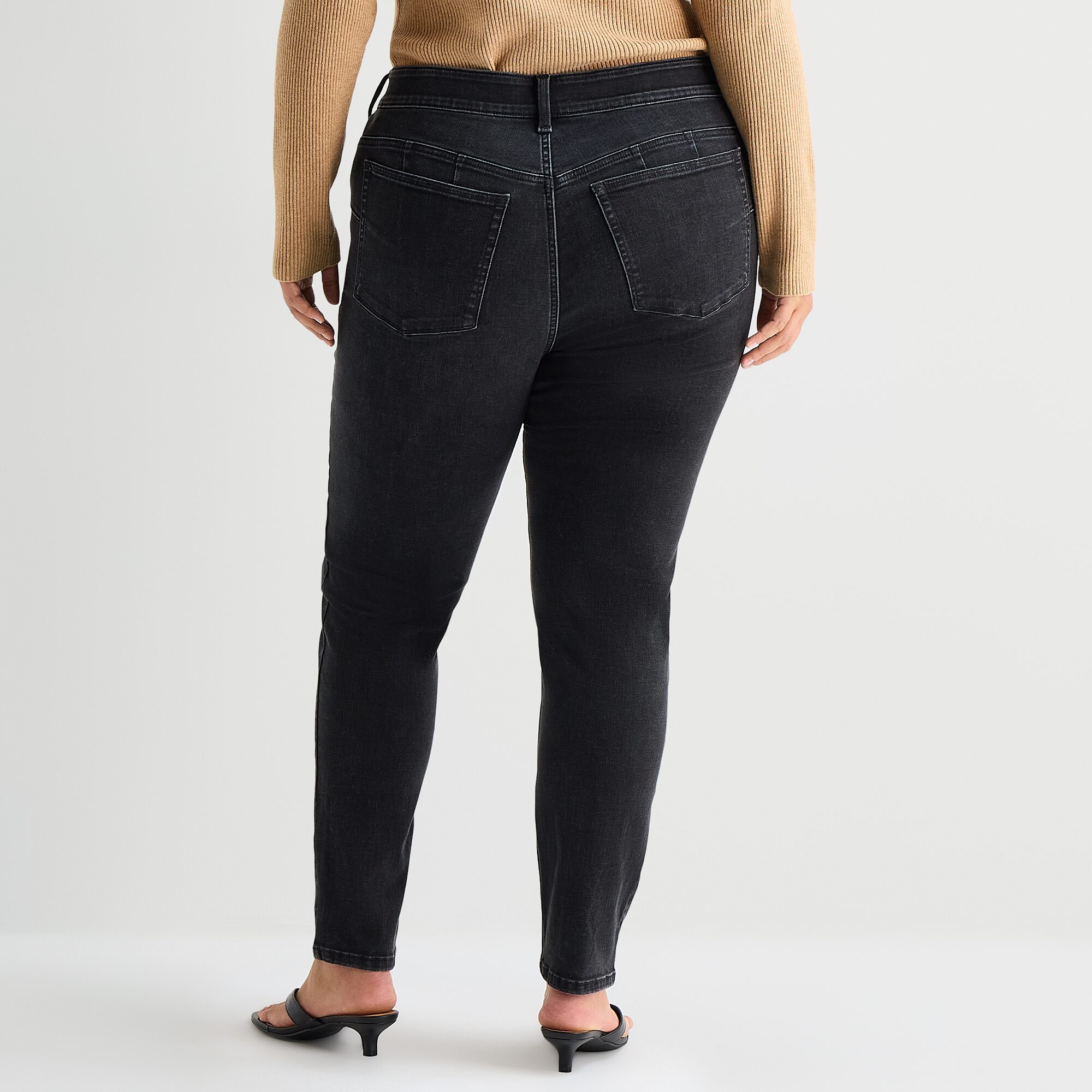 A.N.A Womens High Rise Skinny Fit Jean
