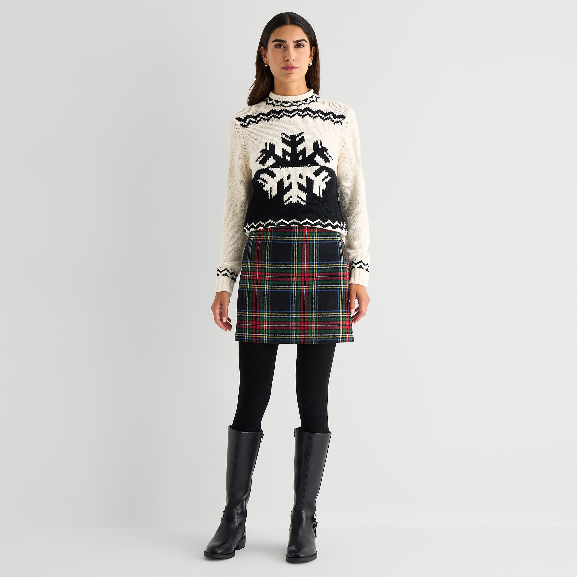 St. John's Bay Womens Mini A-Line Skirt
