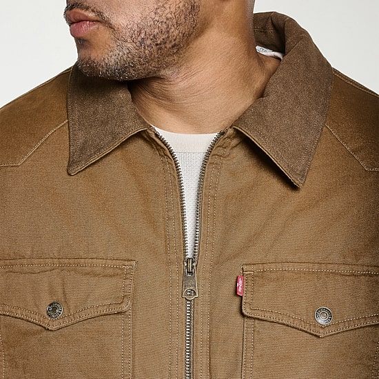 Levi's® Mens Denim Midweight Big and Tall Utility Jacket