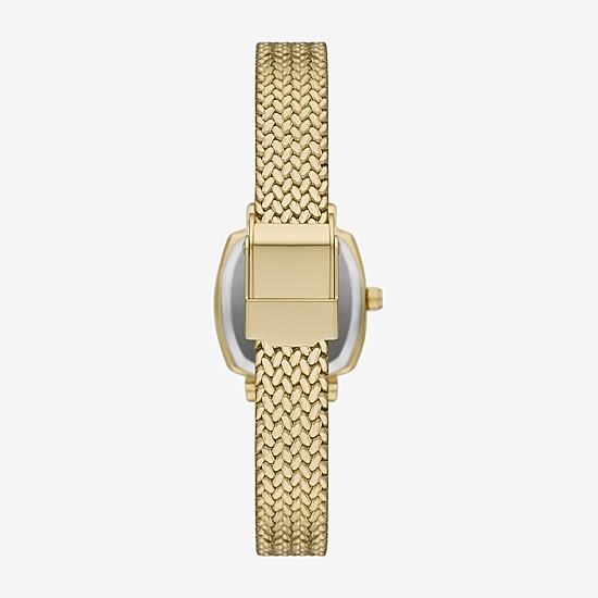 Geneva Geneva Ladies Womens Gold Tone Stainless Steel Bracelet Watch Fmdjm323