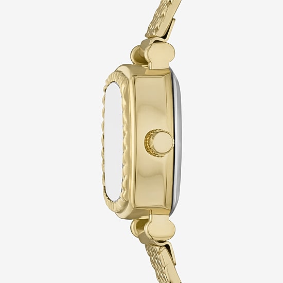 Geneva Geneva Ladies Womens Gold Tone Stainless Steel Bracelet Watch Fmdjm323