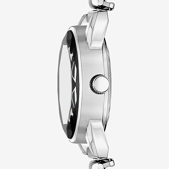 Geneva Geneva Ladies Womens Silver Tone Stainless Steel Expansion Watch Fmdjm322