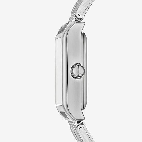 Geneva Geneva Ladies Womens Silver Tone Bracelet Watch Fmdjm329