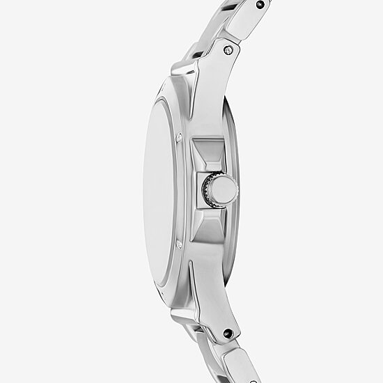 Geneva Geneva Ladies Womens Crystal Accent Silver Tone Bracelet Watch Fmdjm325